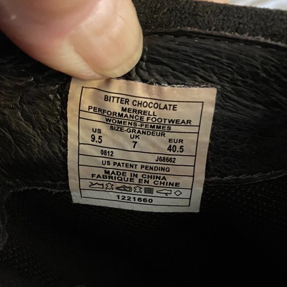 Lk New~ Merrell studded Suede Brown Mules-9 1/2 - Picture 9 of 13